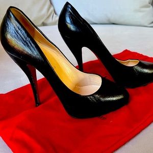 Christian Louboutin black heels Size 37 - with dust bag